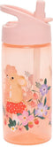 BEAU by Bo Petit Monkey Bentobox + Snackdozen + Drinkfles Animals Picnic Back to School set - Roze