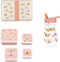 BEAU by Bo Sticky lemon rugzak small + A little lovely company back to school set Vlinder