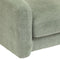 BEAU Daisy slaapbank/zitbank - 3-zits - L198xD98xH73cm - Matras 140x190x10cm - Groen
