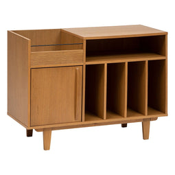 BEAU Macon eiken fineer D-5V dressoir - L100xD39xH72cm - Bruin