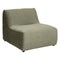 BEAU Nina velvet fauteuil - Modulair systeem - L87xD98xH69cm - Groen
