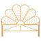 BEAU Peacock rotan hoofdbord - L160xD3xH140cm - Beige