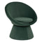 BEAU Sarah velvet fauteuil - L76xD63xH75cm - Groen