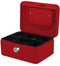 Beaumont Geldkist Safety-serie - 117x152x80mm - met muntsorteervak - rood