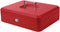 Beaumont Geldkist Safety-serie - 230x300x90mm - met muntsorteervak - rood
