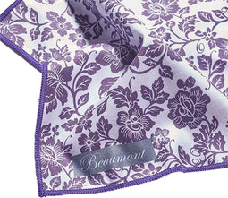 Beaumont Microfiber Reinigingsdoek 25x25 Damson Lace
