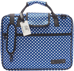 Beaumont Muziek Tas Blue Polka Dot MB-BP