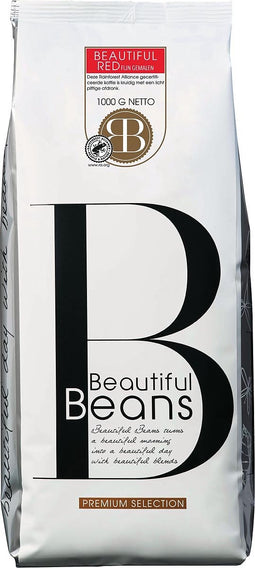Beautiful Beans gemalen koffie Red, zak van 1kg