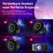 Beauve Sterrenhemel Sterren Projector Lamp voor Kinderen & Volwassenen - Galaxy Nachtlampje - Star Projectorlamp - Sterrenprojector Verlichting - Zwart