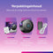Beauve Sterrenhemel Sterren Projector Lamp voor Kinderen & Volwassenen - Galaxy Nachtlampje - Star Projectorlamp - Sterrenprojector Verlichting - Zwart