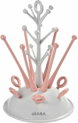 BEBA, boomflessen, oud roze