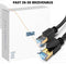 SBVR CAT 8 - Ethernet Kabel - 5 Meter - UTP Kabel - Zwart