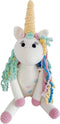 Bebemoss Rose de Eenhoorn - Knuffeldier - Knuffels - Handgemaakt Speelgoed - Biologisch Katoen - Babygift