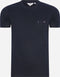 Ben Sherman Signature - Zak T-shirt - Iconisch target logo - Donker marineblauw - Maat S