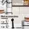 COOK-IT Espressomachine - RvS Koffiemachine - 20 Bar Italiaanse Pomp - Automatische Melkopschuimer