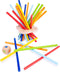 Woet® Houten Stokjesspel - Mikado Spel - Educatief Spel met Dobbelsteen - Geschikt voor 2 tot 4 Spelers