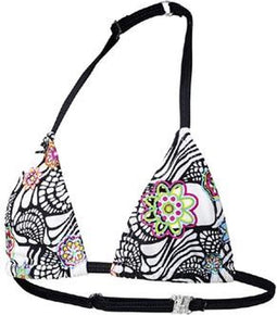 Beco Bikinitop Mix It Meisjes Polyester Zwart/wit Maat 176