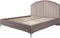 Bed Vierkant - Velvet Khaki - 218x195x130cm - Richmond