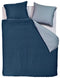 Beddinghouse Innovative dekbedovertrek - Eenpersoons - 140x200/220 - Blauw