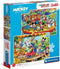 Clementoni - Puzzel - 2x60 Stukjes - Mickey en Vrienden - Puzzel Voor Kinderen