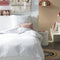 Bedset - TODAY - 123318 - 1 persoons - 140x200 cm - Effen katoenen gaas - Krijt