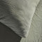 Bedset - TODAY - 123329 - 2 personen - 260x240cm - Effen katoenen gaas - Salie