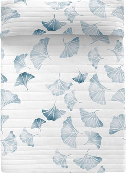 Bedsprei Ginkgo | Blanc
