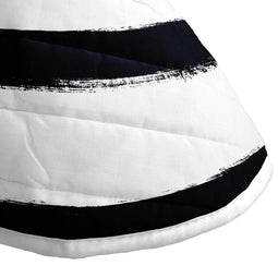 Bedsprei Stripes | Blanc