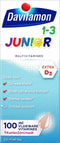 Davitamon Junior 1+ - Vloeibare Vitamines - Framboos - 100 ml