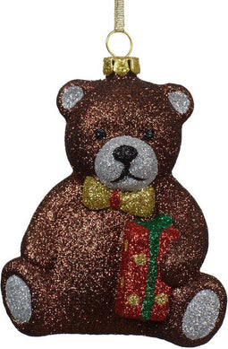 Beer kunststof l8.6b7h9.8 cm bruin