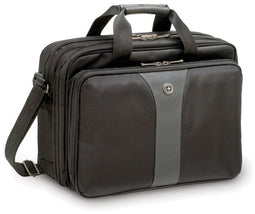 Wenger Legacy 16 - Laptoptas - 2 hoofdcompartimenten - Grijs Zwart