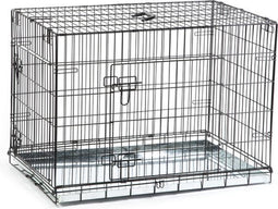 Beeztees - Hondenbench - 2 Deurs - Zwart - L - 89x60x66 cm