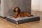 Beeztees memory foam Zira - Hondenkussen - Grijs - 75x50x9cm