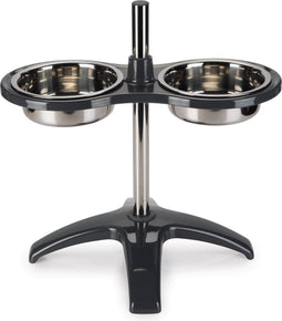 Beeztees Orino Standaard - Hondenvoerbak - Grijs - 53x45 cm