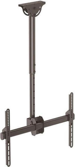 Startech.com FPCEILPTBSP - Plafondbeugel - Voor platte tv's 32" tot 75" - Verstelbare hoogte (1x)
