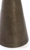 Light & Living Ronde Bijzettafel Ynez - Marmer - 36cm - Roze/Donkerbruin