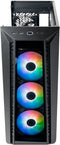Cooler Master MasterBox 520 - ATX Semi-toren doos - RGB Multicolour - Zwart