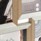 ZEP - Houten multi Fotolijst Vercelli in wit en bruin voor 6 foto's 10x15 cm (afmeting 54 x 33 cm) - DN697W