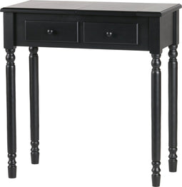 WOOOD Romy Hal/kaptafel - Hout - Zwart - 78x75x38