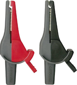 Beha Amprobe 370012 Veiligheids-krokodilklemmenset Bus 4 mm CAT III 1000 V, CAT IV 600 V Rood, Zwart