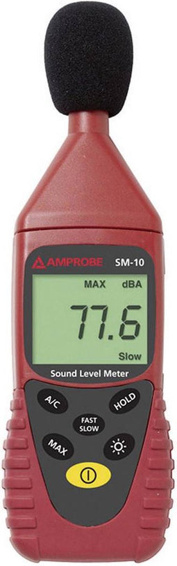 Beha Amprobe SM-10 Decibelmeter Datalogger 30 - 130 dB 31.5 Hz - 8 kHz