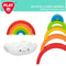 Behendigheidsspel voor baby´s PlayGo Regenboog 6 Onderdelen 21,5 x 16 x 8,5 cm (6 Stuks)