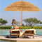Coast parasol 220 cm - verstelbare kanteling - stevig en windbestendig - beige