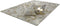 Beige Creme Grijs vloerkleed - 120x170 cm - - Modern