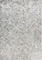 Beige Grijs vloerkleed - 200x290 cm - A-symmetrisch patroon Geruit - Modern