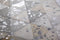 Beige Grijs vloerkleed - 80x150 cm - A-symmetrisch patroon Geruit - Modern