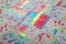 Beige Multicolor vloerkleed - 120x170 cm - Symmetrisch patroon A-symmetrisch patroon - Modern Modern