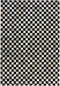 Beige Wit Zwart Zwart-Wit vloerkleed - 200x290 cm - Symmetrisch patroon - Modern