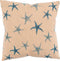BEIGE ZEESTER SIERKUSSEN CANVAS KATOEN 45X45CM - BATELA