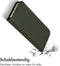 Accezz iPhone 14 - Book Case - Echt Nappa leer met pasjeshouder - Groen